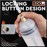 500cc Fluid Extractor Filling Syringe Transfer Liquid Pump Oil Extraction Auto