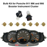 Halogen Replacement Light Bulbs Kit for Porsche 911 996 and 986 Boxster VDO Instrument Cluster