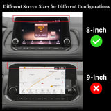 Car Touchscreen Protector Tempered Glass 8-inch for 2021-2025 Nissan Rogue