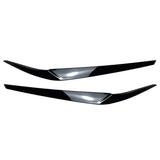 Front Headlight Eyebrow Eyelid Cover Trim for BMW 5-Series G30 G31 G38 F90 M5