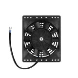 2PC 6IN 80W 12V Universal Radiator Electric Cooling Slim Push Pull Fan Mount Kit