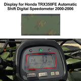 Odometer Info Display for Honda TRX350FE Automatic Shift Digital Speedometer Repair