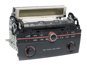 2004 Mazda 3 AM FM Radio Receiver 6 Disc CD Player Display OEM BN8S669RXA