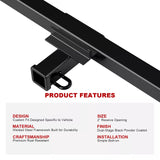 2 Inch Trailer Towing Hitch Receiver for Nissan Frontier 2005-2025