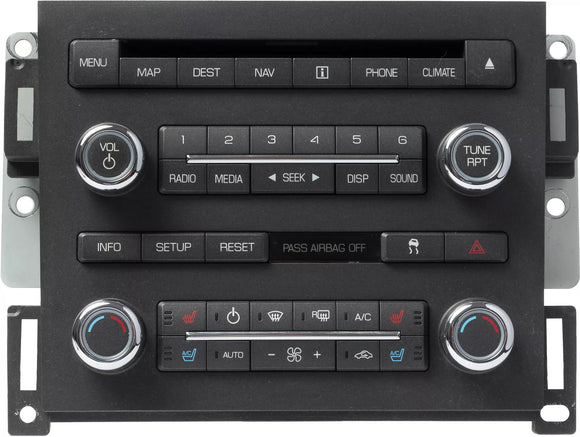 2009 Lincoln MKS AM FM Radio 6-Disc CD Player Navigation OEM 8A5T-19C156-AK