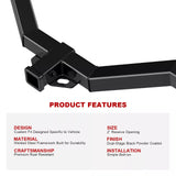 Towing Hitch Receiver Class 3 for Ford Escape Mercury Mariner Mazda Tribute 2005-2012