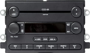 2005 Ford Freestyle AM FM Radio 6 Disc CD MP3 Player OEM 5F9T-18C815-GA