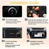 2026 SD Card GPS Map Update for Toyota Navigation Micro 86271-0E077