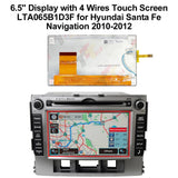 Navigation Radio LCD Display Touch Screen for Hyundai Santa Fe LTA065B1D3F