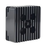 Black CNC Square Cylinder Head For Racing 66cc 80cc Engine Motorized Bicycle