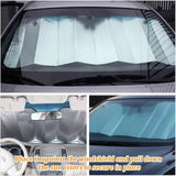 Foldable Large Sun Shade Truck Van Car Windshield Visor UV Block Cover Protector