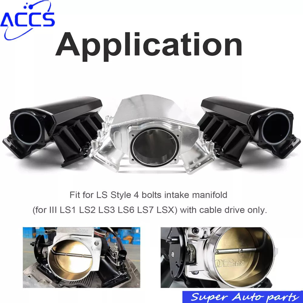 LSX Performance Parts 92mm Throttle Body For LS Engines - Complete With TPS & IAC Sensors For LS1 LS2 LS7 LSX Performance Upgrade 92mm Performance Throttle Body For GM LS1 LS2 LS7 - Foto 7