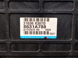2010 MITSUBISHI OUTLANDER CW 2.4L TRANSMISSION CONTROL MODULE TCM TCU 8631A788