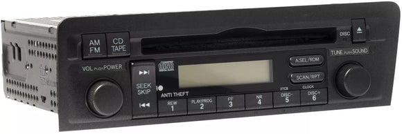 2004-05 Honda Civic AM FM Radio OEM CD Player 39100-S5P-A210-M1 Opt 2TCB