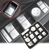 Door Armrest Window Button Switch Cover for Mercedes-Benz A C E CLA GLA GLE GLS