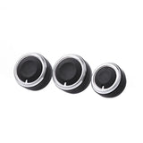 A/C Climate Control Switch Knob for VW MK5 Rabbit Jetta Passat B6 3 Pcs New