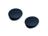 Hardtop Latch Hole Cover Black 2 Pcs for Porsche 911 996 997 99655545700