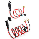 16AWG Harness Extension Battery Cable Tender Terminal Ring Sae Connector