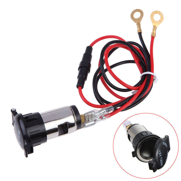 Car Boat Tractor 12V 120W Cigarette Lighter Power Socket Outlet Plug Universal