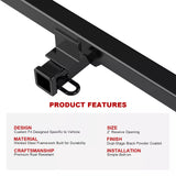 Towing Hitch Receiver Hookup Class 3 for Honda Ridgeline 2006-2014