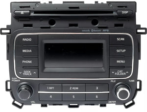 2014-2016 Kia Forte AM FM SAT Radio CD MP3 Player Bluetooth OEM 96170A7771WK