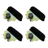 4pc Door Glass Anti-Rattle Cushion Kit for 1969-1996 Corvette C3 C4