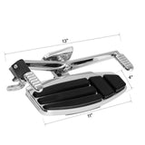 Driver Foot Board Floorboard Kit For Honda Goldwing GL1800 2001-2017 F6B Valkyrie