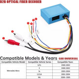 D2B Optical Fiber Decoder Adapter for Mercedes-Benz S/SL/C/CL/CLK/E/ML