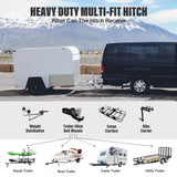 Class 3 Trailer Hitch Receiver Hookup for Cadillac SRX 2010-2016