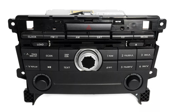 2007-2009 Mazda CX-7 AM FM Radio 6 Disc CD Player EG6766AR0A