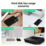 2TB External Hard Drive Portable HDD USB 3.0 Slim Storage PC Mac Laptop Phone