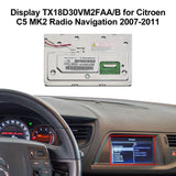 LCD Display TX18D30VM2FAA/B for Citroen C3 C4 C5 C8 DS3 Radio Navigation 9673538880