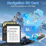 2026 Navigation SD Card Update USA/CAN Maps for Mazda CX-50, CX-30, MX-5