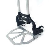 165lb Aluminum Folding Hand Truck Dolly Portable Luggage Cart with Strap