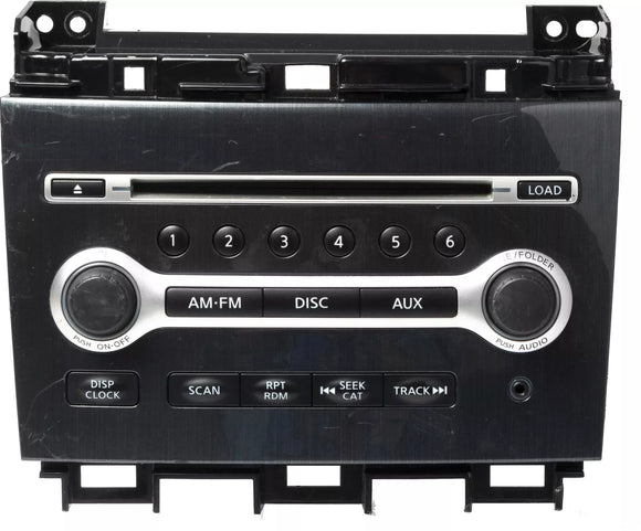 2012-2013 Nissan Maxima AM FM Radio 6 Disc CD Player Auxiliary Input 281859DB0B