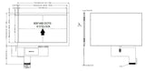 7" LCD Display Screen with Touch Digitizer Panel 800×480 40 Pins RGB Interface