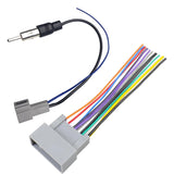 24pin Car Stereo Radio Wiring Harness Adapter w/ Antenna for Honda Pilot Acura