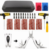 50pc Tire Repair Kit DIY Flat Tire Repair Motorcycle Bike Home Plug Patch