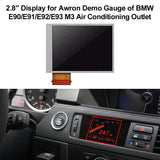 Display for Awron Demo Gauge of BMW M3 M4 Air Conditioning Outlet