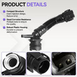 Crank Case Vent Hose for BMW N55 135IS 135I 335I 535I 640I 535I 3.0L 11127584128