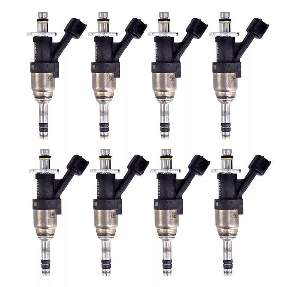 Set of (8) OEM 12668390 Fuel Injectors for 2014-2019 Chevrolet GMC 1500 5.3L FJ1217