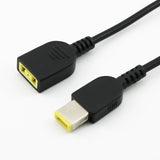 Male to Female Square Adapter Power Extension Cable for Lenovo ThinkPad 15cm