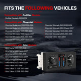 2003-06 Chevy Silverado GMC Sierra Escalade Climate Control Unit A/C W/Defrost 10370034