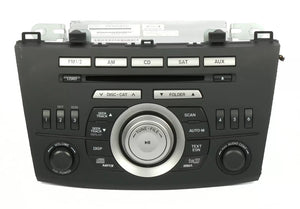 2010 Mazda 3 Radio AM FM mp3 6 Disc CD Receiver w Satellite BBM466ARXA