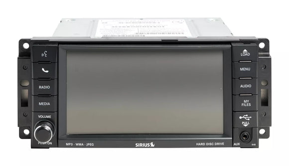 2011 Jeep Wrangler AM FM Sirius XM Ready MP3 CD Player P05064829AF