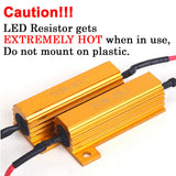4x LED Load Resistors 25W 10 ohm Bulbs Turn Signal Error/Blinker/Hyper Flashing