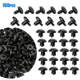 100x Push Type Clip for Honda Inner Fender Liner Splash Shield Retainer 8mm Hole