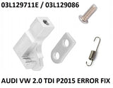 P2015 FAULT INTAKE MANIFOLD SWIRL FLAP FIX AUDI VW VOLKSWAGEN SKODA SEAT 2.0 TDI