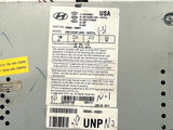 2011-12 Hyundai Sonata GPS Radio Receiver Nav Display Screen OEM 96560-3Q501