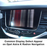 LCD Display with Touch Panel for Opel Astra K and Buick Verano Radio Navigation LQ080Y5DZ10